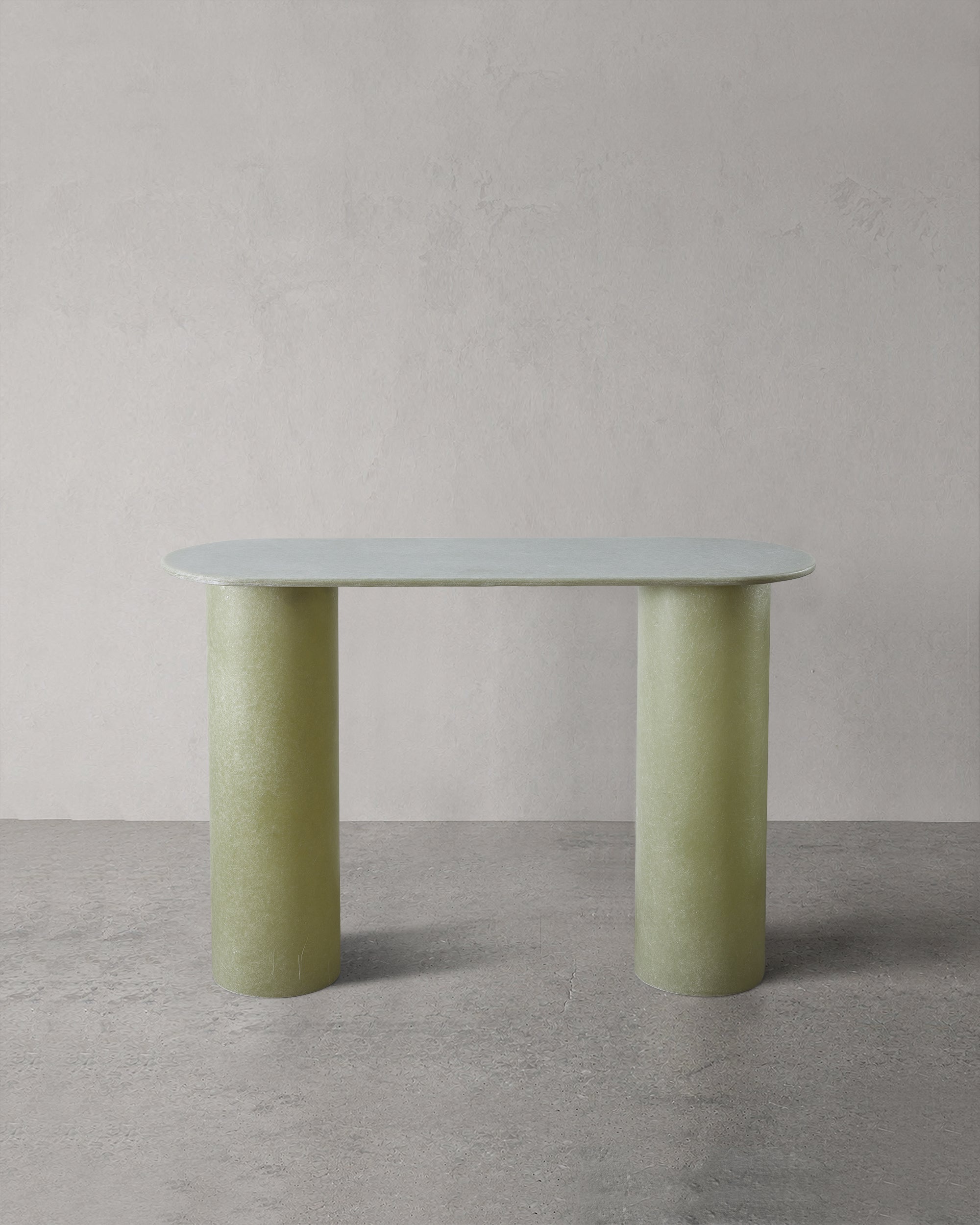 Column Console Table, Rounded