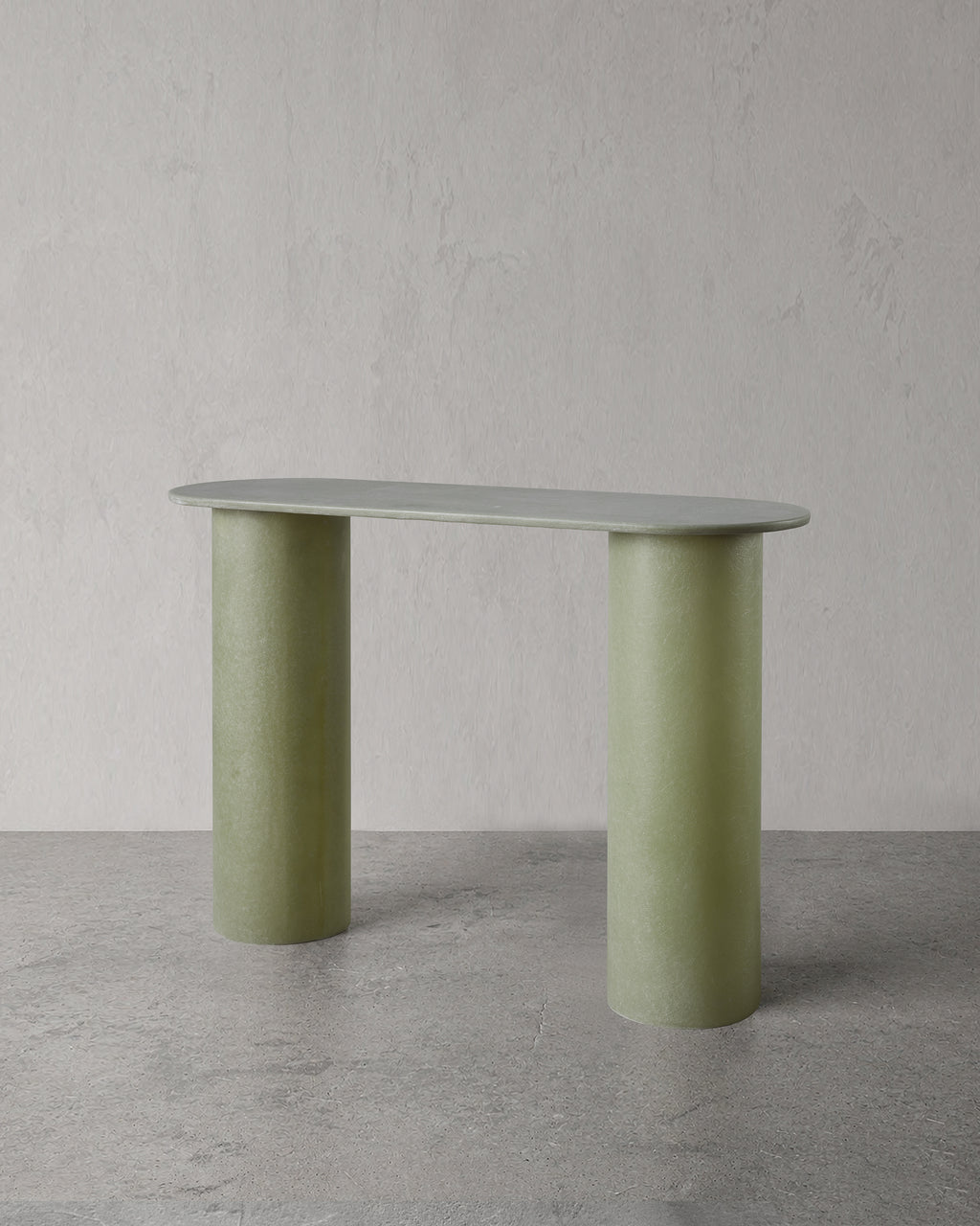 Column Console Table, Rounded