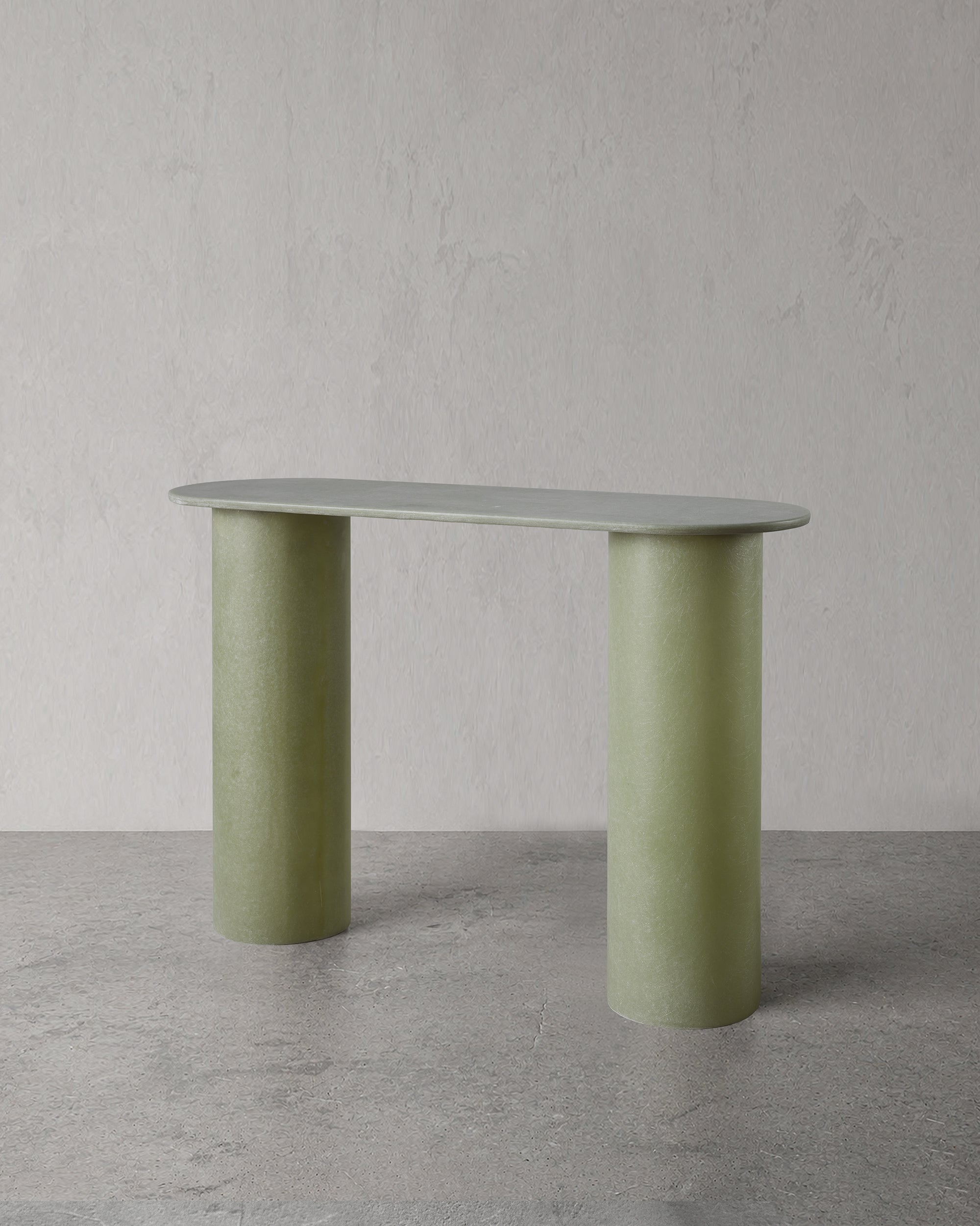 Column Console Table, Rounded