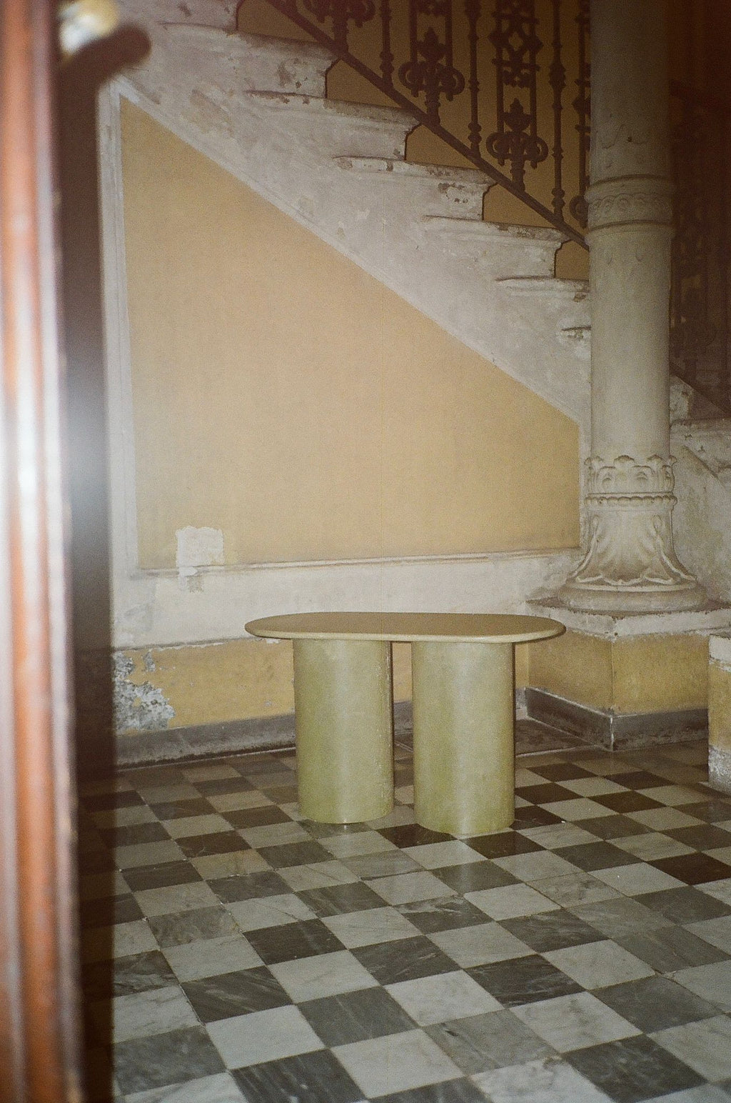 Column Side Table