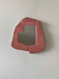 Narcissi Wall Mirror - Vivid Coral