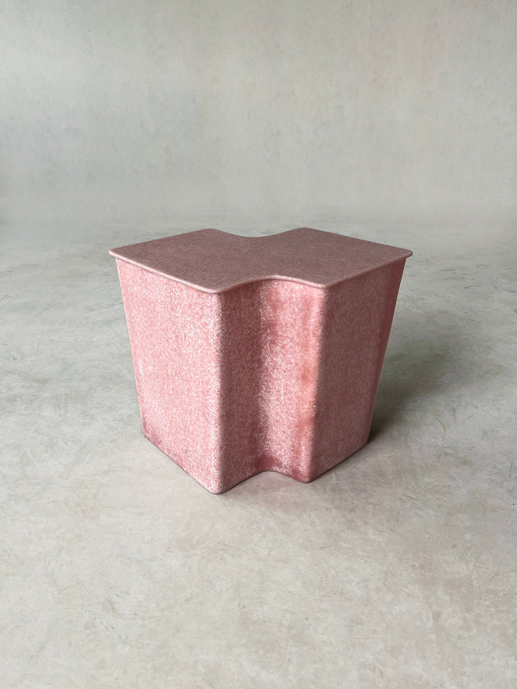 Clam Table, Small - Coral